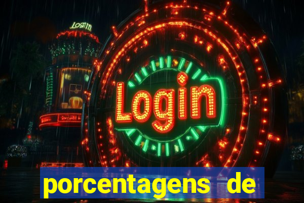 porcentagens de jogos pagantes